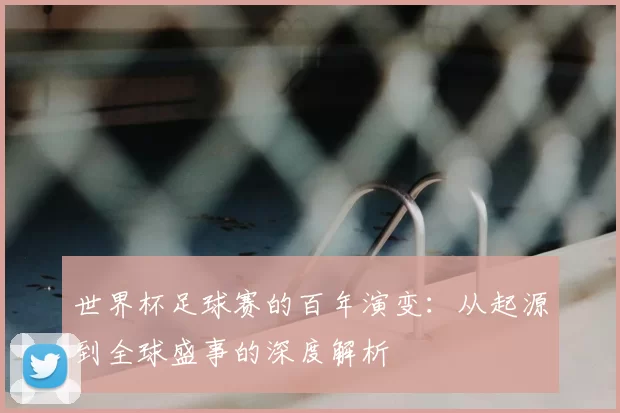 世界杯足球赛的百年演变：从起源到全球盛事的深度解析