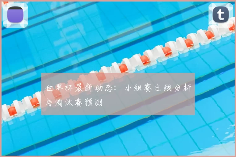 世界杯最新动态：小组赛出线分析与淘汰赛预测